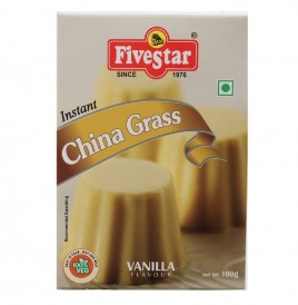 Five Star Instant China Grass, Vanilla Flavour  Box  100 grams